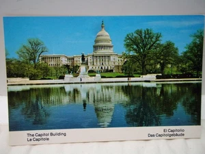 Vintage Postcard The Capitol Building Washington D.C. - Picture 1 of 2