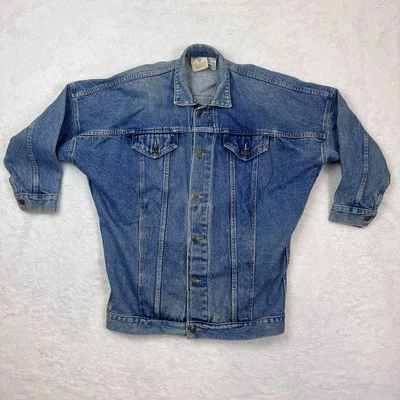 Chaqueta vaquera vintage años 80 90 limitada EXPRESS tareas JEAN para mujer Foto 1 de 4