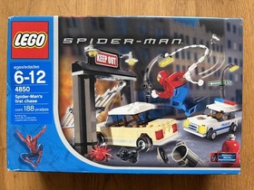 LEGO Spider-Man&rsquo;s First Chase 4850 188 Pieces NEW IN SEALED BOX   2003