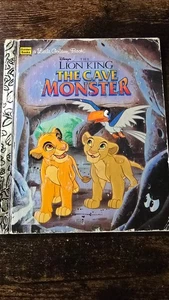 Vintage A Little Golden Book Disney’s Lion King The Cave Monster 1996 - Picture 1 of 3