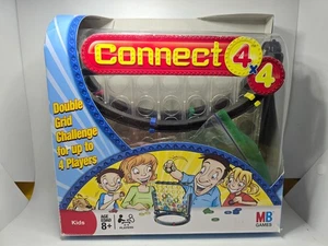MB Games 2008 Hasbro Connect 4 X 4 Game Double Grid Challenge - 100% Complete - Picture 1 of 7
