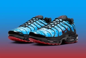 🦈New Nike Air Max Plus TN Tuned 'Shark Attack' Sneakers Mens Size US 11 Rare! - Picture 1 of 13