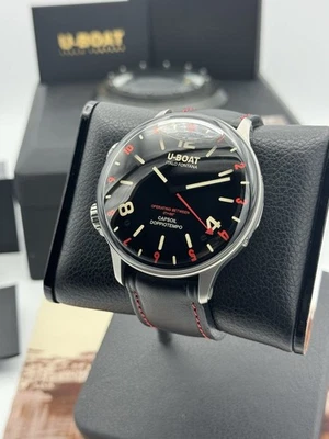 U-Boat Capsoil Doppiotempo 8839/B Oil-Filled Dial GMT Steel 45MM Men Quartz - image 1 of 4