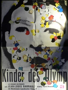 Kinder des Olymp - Arletty - Atlas-Film - Filmposter A1 84x60cm gefaltet - Picture 1 of 1