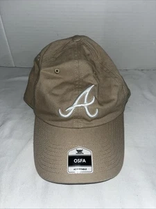 Atlanta Braves Fan Favorite verstellbare Mütze hellbraun neu mit Etikett - Bild 1 von 7