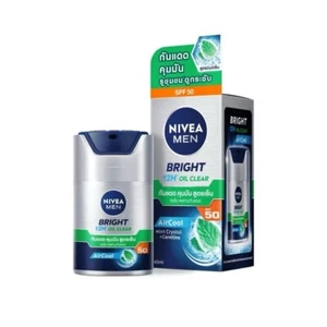 Nivea Men Bright Oil Clear Face Serum SPF50 NIVEA SPF50 45 ml. - Picture 1 of 10