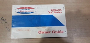 GENUINE HOLDEN LJ TORANA OWNER'S GUIDE SERVICE HANDBOOK - Picture 1 of 6
