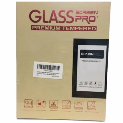 SPARIN iPad 9.7" Screen Protector, New, Tempered Glass, HD Clear - Image 1 of 4