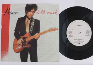 7" PRINCE Let's Work / Ronnie, K17922 WARNER BROS UK - Imagen 1 de 1