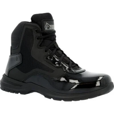 Bota de Servicio Público Rocky Cadet 6" Negra Cremallera Lateral RKD0105 Foto 1 de 4