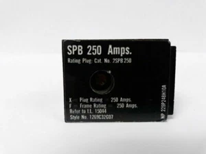 WESTINGHOUSE SPB Pow-R Trip 7 Plug CAT# 2SPB250 STYLE# 1269C32G07 - Imagen 1 de 2