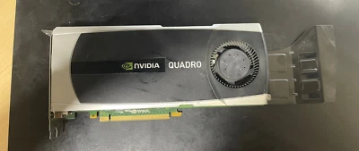 HP NVIDIA Quadro 5000 2.5GB GDDR5 PCI-e 608532-001 616077-001 - Image 1 of 3