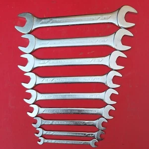 SET WRENCHES UTEMA N°1000 ITALY CHROME VANADIUM TOOL KIT BAG FERRARI 308 328 512 - Picture 1 of 2