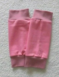  Puños ♥ Puños para piernas ♥ Monocromático ♥ Rosa ♥ Handmade - Imagen 1 de 1