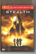 Stealth (DVD, 2001, Exclusive Best Buy Sneak Preview) ~ Jamie Foxx ~ BRAND NEW