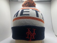 New York Mets  New Era Beanie Hat Cap Winter One Size Fits All