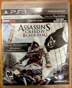 Assassin’s Creed 4 IV: Black Flag GameStop Edition (PlayStation 3 2013) Complete - Foto 1 di 7