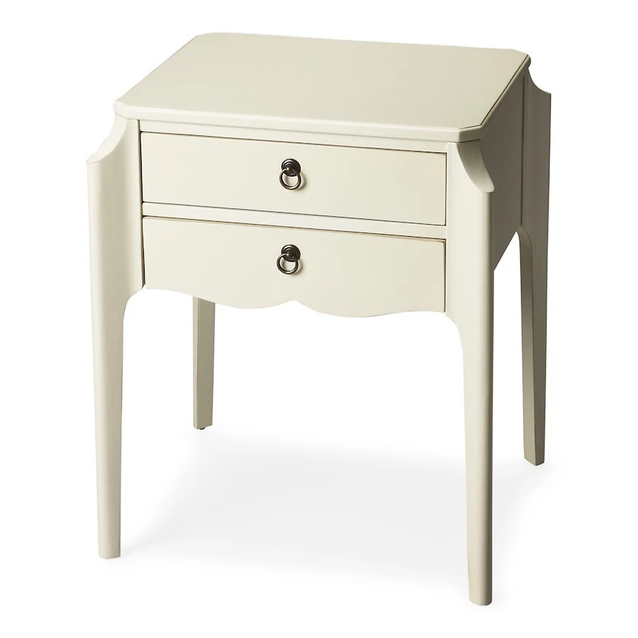Butler Wilshire Accent Table, Glossy White - 7016304 - Image 1 of 1