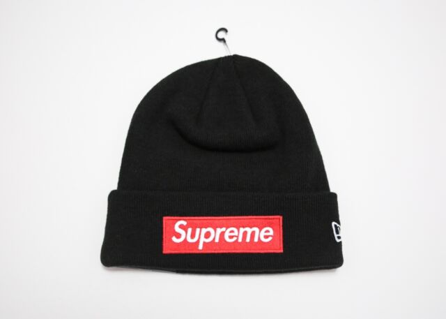 Buy Supreme x New Era Varsity Beanie 'Black' - FW23BN37 BLACK