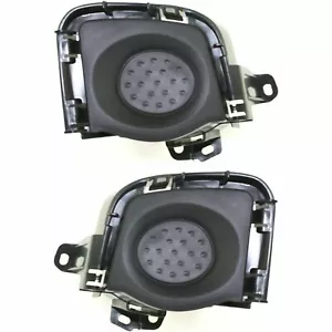 FITS FOR TY PRIUS 2010 2011 FOG LAMP COVER W/O HOLE RIGHT & LEFT PAIR SET - Foto 1 di 3