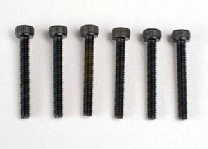 Traxxas 2557 - Screws, 3x30mm cap-head machine (hex drive) (6) NEW TRA2557 TRA1 - Picture 1 of 1