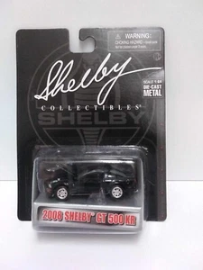 Shelby Collectibles 1/64 2008 Shelby GT500 KR Gloss Black - Bild 1 von 1