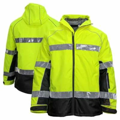 ML Kishigo JS152 Class 3 Brilliant Series Outerwear Safety Parka X-Large - Image 1 of 4