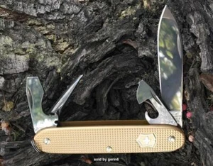 Schweizer Taschenmesser LE Champagner Gold Pioneer Alox Victorinox 0,8201.L19 Neu im Karton - Bild 1 von 10