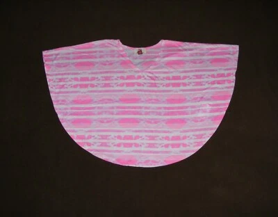 Top estilo poncho estampado rosa Lei - talla L 10-12 Foto 1 de 2