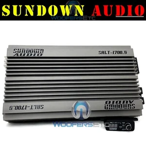 AMPLIFICADOR DE ALTAVOCES COMPONENTES DE 5 CANALES COMPETENCIA AUDIO ATARDECER SALT-1700.5 NUEVO - Imagen 1 de 7