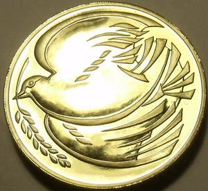 Gem Cameo Proof Great Britain 1995 2 Pounds~Edge=1945 in Peace Goodwill~Free Shi - Picture 1 of 2