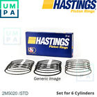 PISTON RING KIT FOR AUDI AGA/ALW/ALF/APC/AJG/AML/APS/APZ/ARN/ASM/AMM/BDV 2.4L 