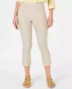 Charter Club | Women's Petite Pull-On Capri Pants Size 6P, Sedona Dust - Picture 1 of 1