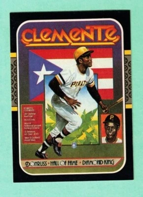 (1) ROBERTO CLEMENTE 1987 DONRUSS # 612 PIRATES  NM  CARD (L3783) Foto 1 de 2