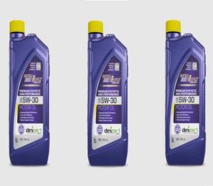 Royal Purple 1 qt Premium Synthetic High Performance Motor Oil Pack of 3 01530 - Picture 1 of 6
