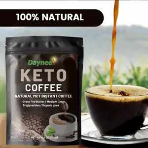 Polvo de reemplazo de comidas para perder peso dieta instantánea natural café adelgazante KETO - Imagen 1 de 14