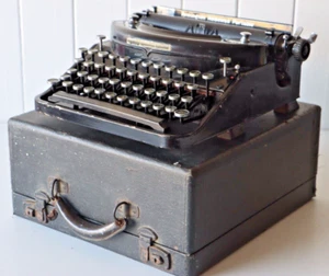 Remington Noiseless Portable Typewriter Original Case - Working Order - Picture 1 of 20
