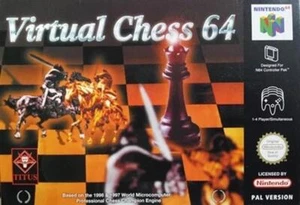 Virtual Chess 64 - Nintendo 64 N64 Strategy Video Game Boxed - Picture 1 of 1