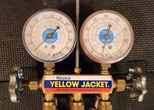 Yellow Jacket "Test And Charging Manifold" Ritchie Engineering Company Inc. 2012 - Picture 1 of 3