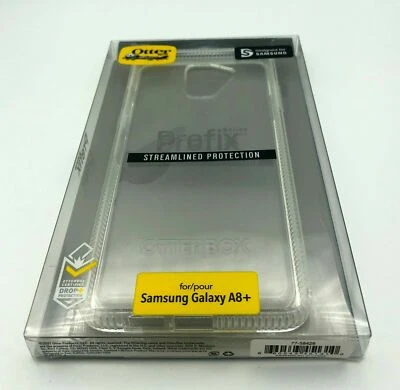 Funda protectora contra caídas OtterBox SERIE PREFIX para Samsung Galaxy A8+ transparente Foto 1 de 4