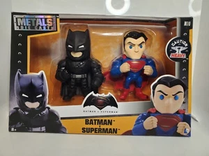Jada Metals Die Cast Marvel 4" Movie Figure Collection Batman v Superman 2 Pack - Picture 1 of 9