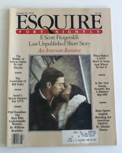 Esquire Magazine - Vintage Fortnight Jan 30, 1979 - F. Scott Fitzgerald - LN - Picture 1 of 7