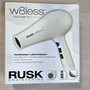 Secador de pelo RUSK Engineering w8less 2000 vatios cerámica y turmalina - Imagen 1 de 3