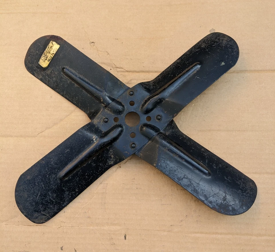 42 46 47 1948 Pontiac Engine 1941 ventilador de refrigeración - Chieftain Torpedo Silver Streak Foto 1 de 3