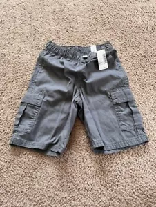 The Children's Place Grey Toddler Adjustable Waist Cargo Shorts - Size 5T - Picture 1 of 3