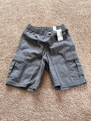 The Children's Place Grey Toddler Adjustable Waist Cargo Shorts - Size 5T - Image 1 of 3