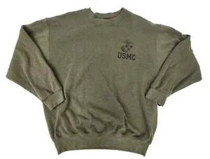 New Olive Drab USMC Physical Training Sweatshirt *mocinc.1982* - Picture 1 of 3