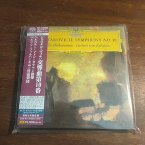 Herbert von Karajan BPh Shostakovich Symphony No. 10 SHM-SACD JAPAN With Obi - Picture 1 of 20