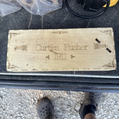 Dancing Wings Hobby Curtis Pusher 1911 RARE - Image 1 of 2