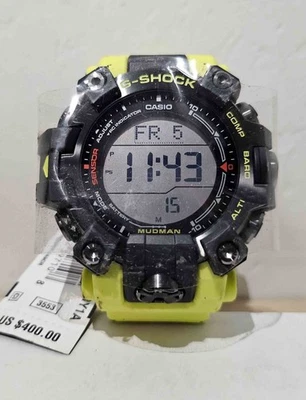 Reloj GPS G-Shock Mudman Rescate Amarillo Triple Sensor para Hombres (GW9500MRY-1A9) *LEER* Foto 1 de 4